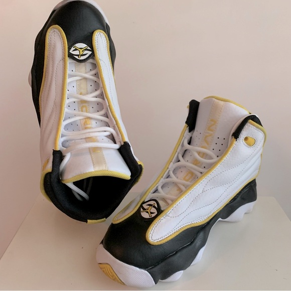 Air Jordan Pro Strong GS 'Tour Yellow' Youth Nike Basketball Shoes Big Boy 5.5Y - Picture 5 of 6